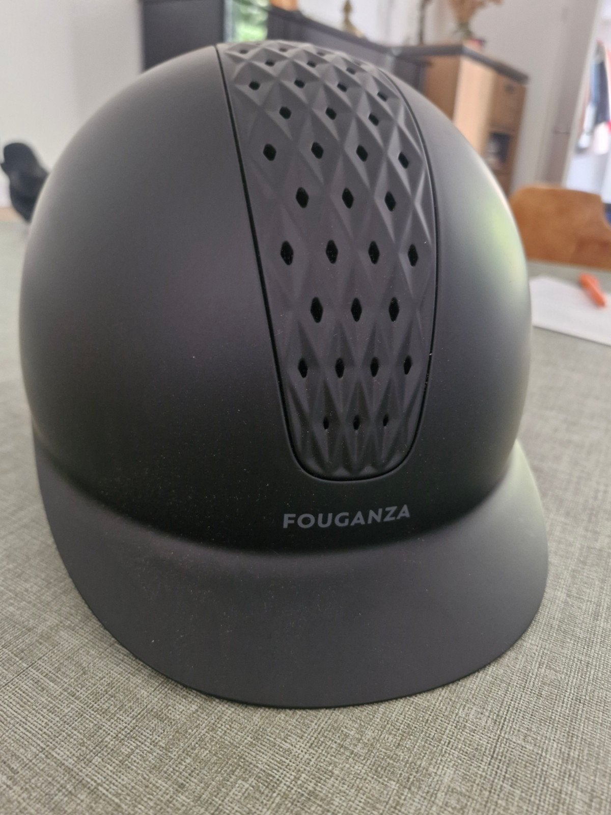 Cap Fouganza 57 cm nieuw, Dieren en Toebehoren, Paardrijkleding, Dressuur, Fouganza, Nieuw, Ophalen of Verzenden