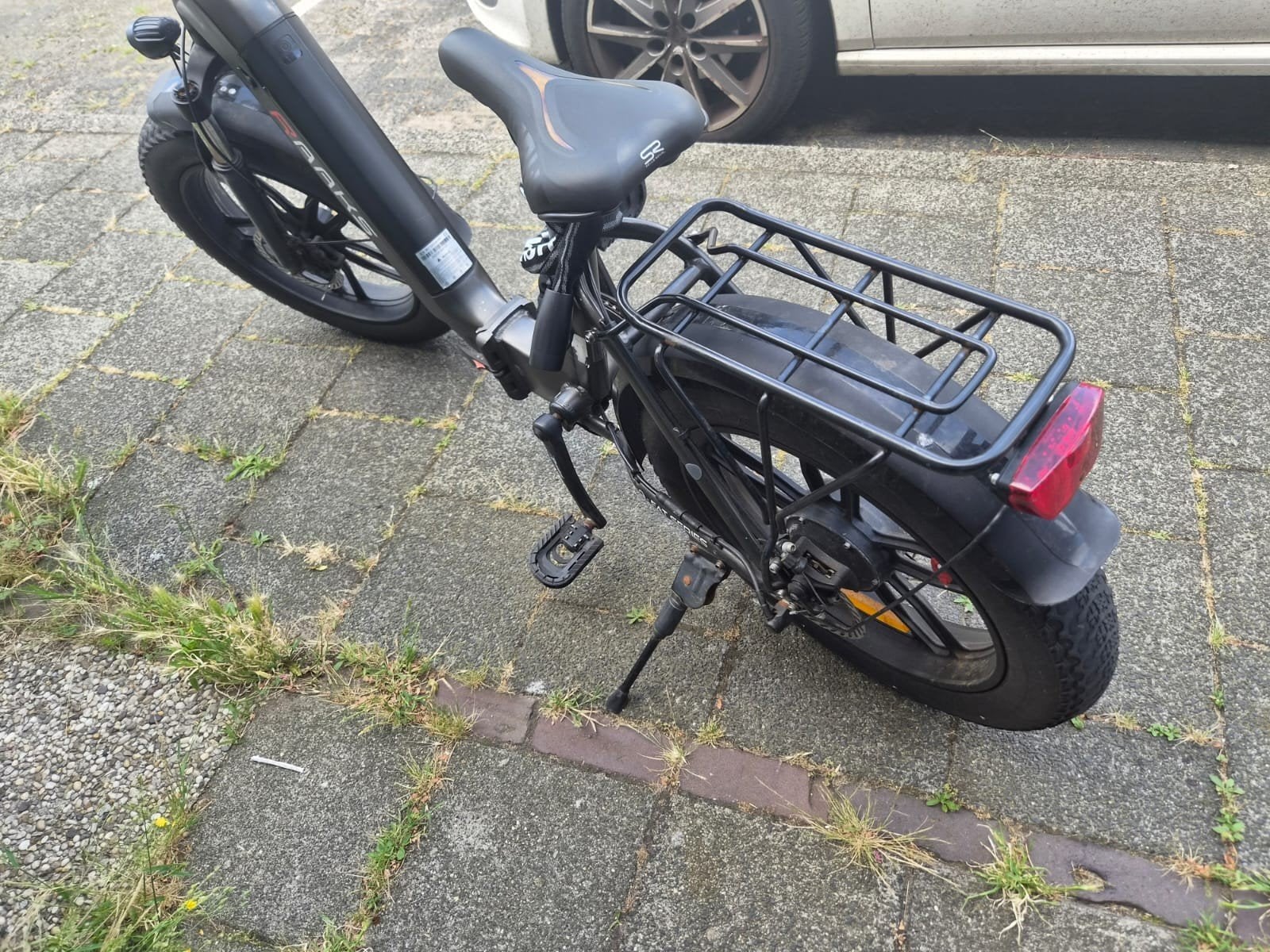 Zo goed als nieuwe opvouwbare elektrische fatbike, Fietsen en Brommers, Elektrische fietsen, Ophalen
