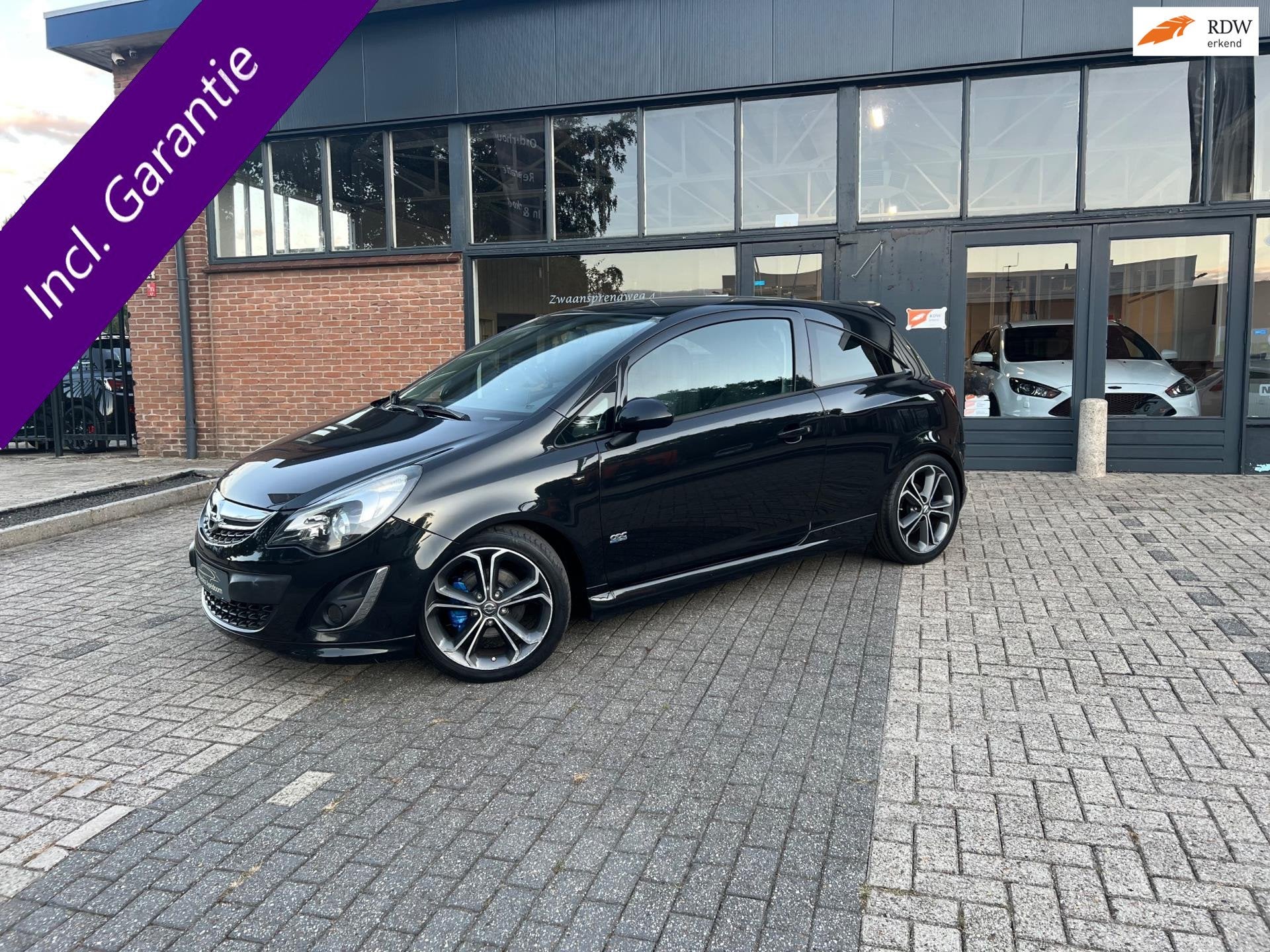 Opel Corsa 1.4 Turbo Start/Stop Color Edition, OPC line, Auto's, Voorwielaandrijving, Stof, Gebruikt, Zwart