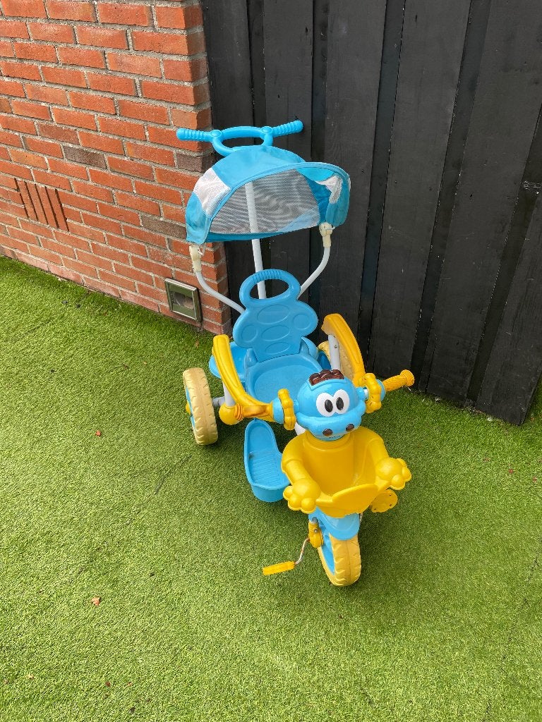 Kinderfietsje, Ophalen, Gebruikt, Duwstang