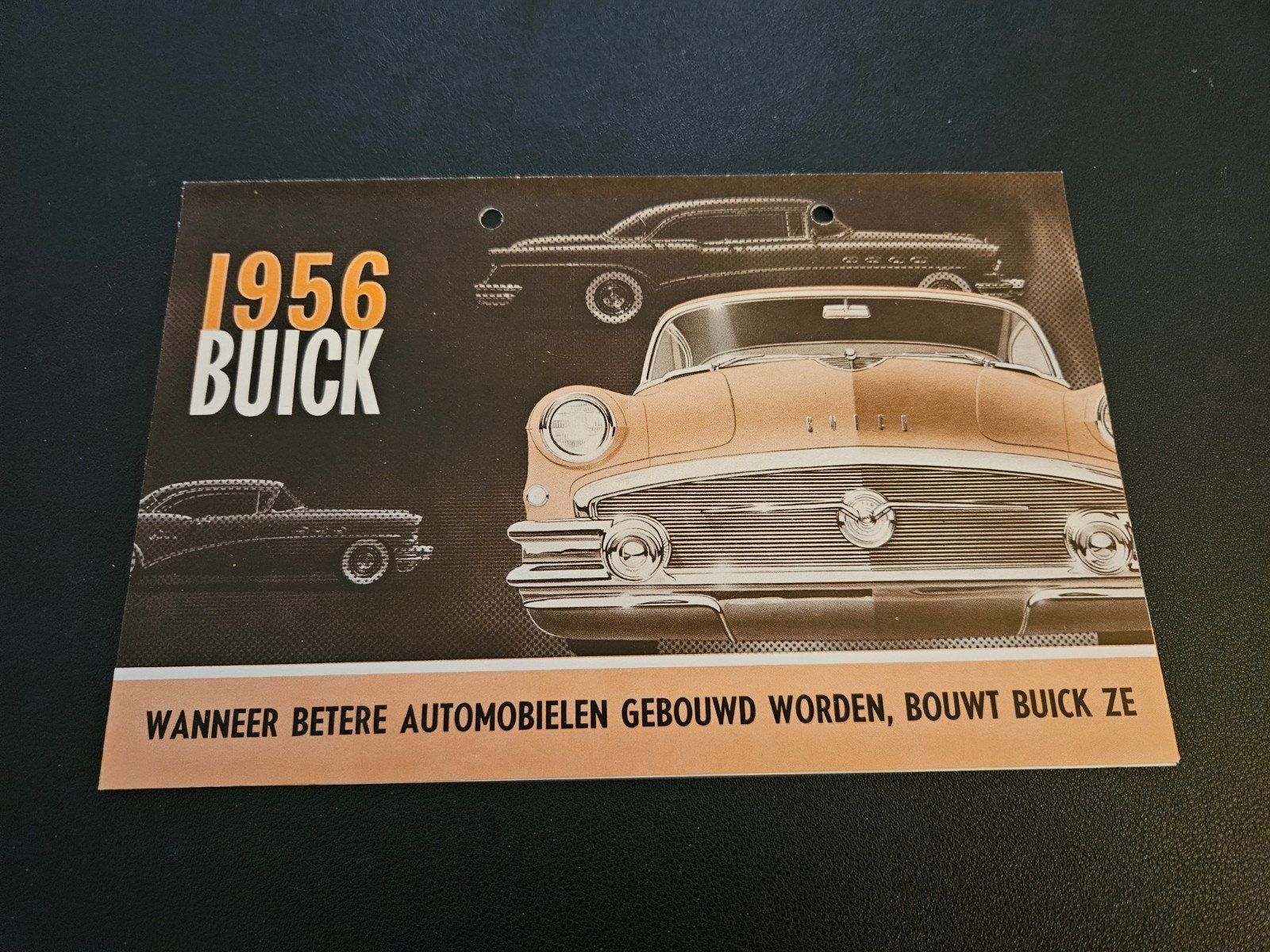 Brochure Buick 1956, Boeken, Auto's | Folders en Tijdschriften, Zo goed als nieuw, Overige merken, Ophalen of Verzenden
