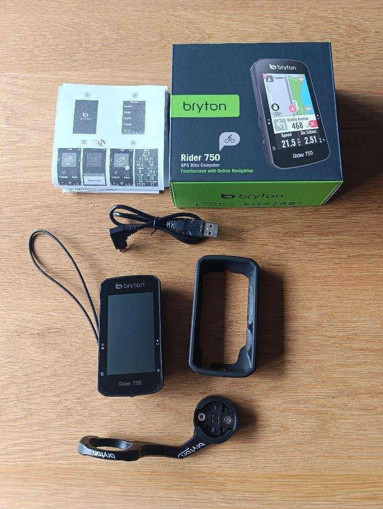 Bryton Rider 750 Fietscomputer, Ophalen of Verzenden, Cadanssensor, Zo goed als nieuw