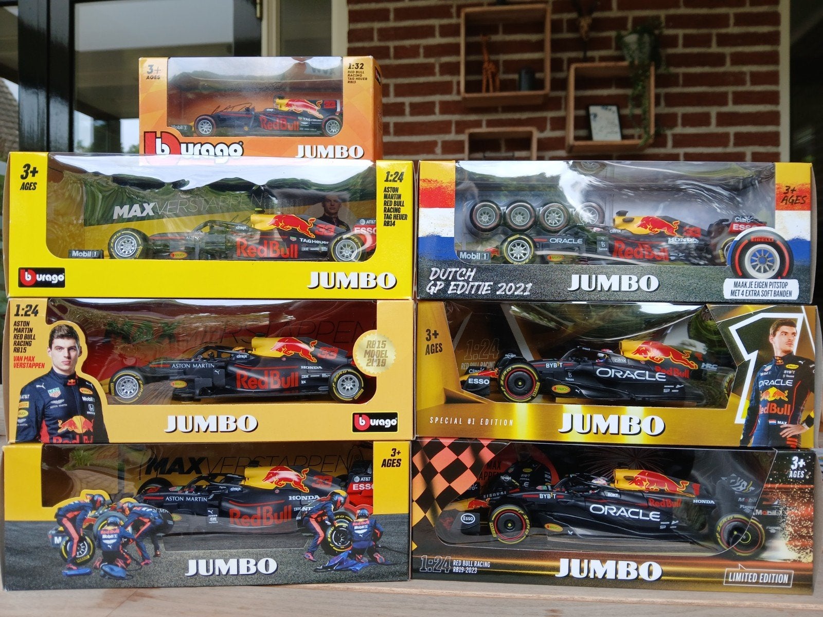 Red Bull modelauto's - Jumbo & Max Verstappen collecti, Ophalen of Verzenden, Nieuw