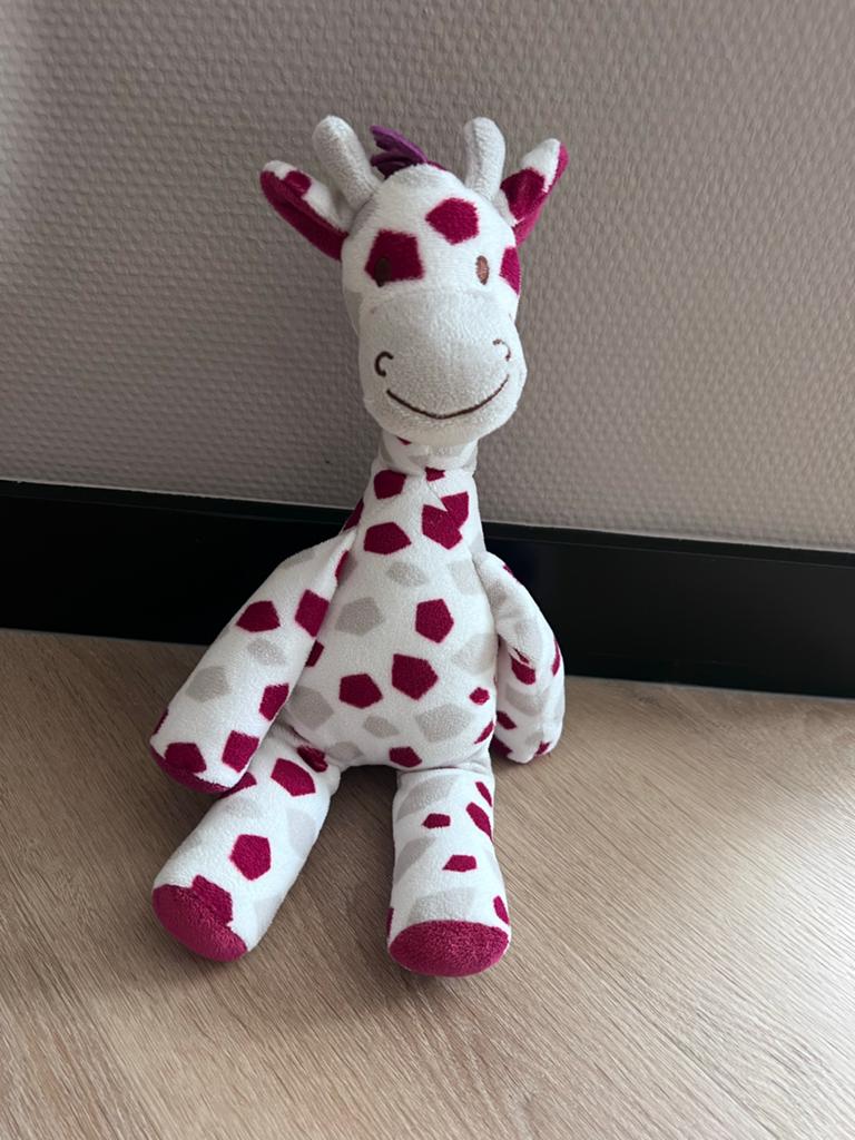 Knuffel Giraf Happy Horse, Ophalen of Verzenden, Zo goed als nieuw, Overige typen