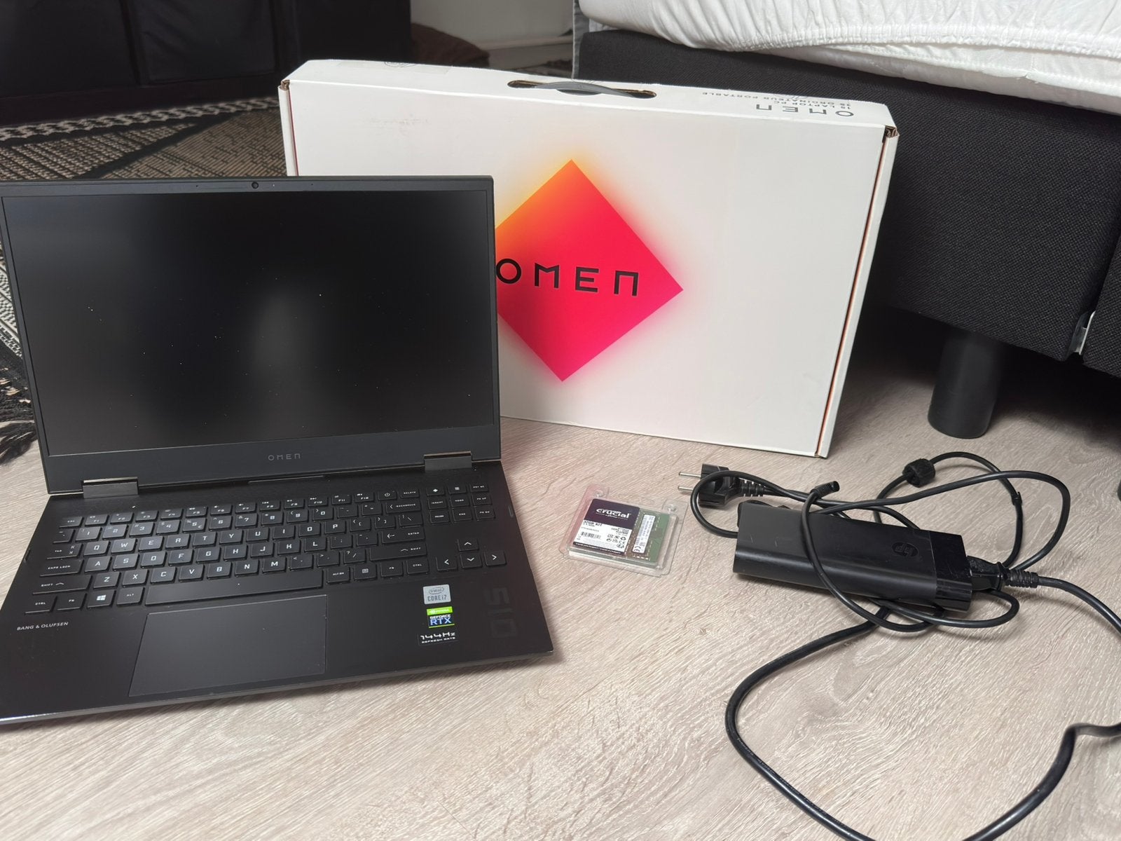 HP Omen 15 RTX 3060 i7 32GB RAM 512GB SSD Windows 11, Ophalen, Gebruikt, Met videokaart, 2 tot 3 Ghz