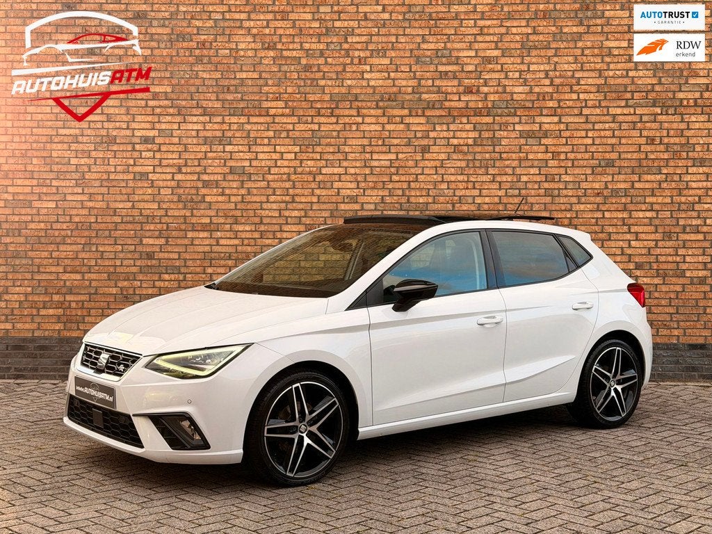 SEAT Ibiza 1.5 TSI EVO FR 150PK Pano Acc Beats Keyless Led C, Auto's, Voorwielaandrijving, Stof, Zwart, 4 cilinders