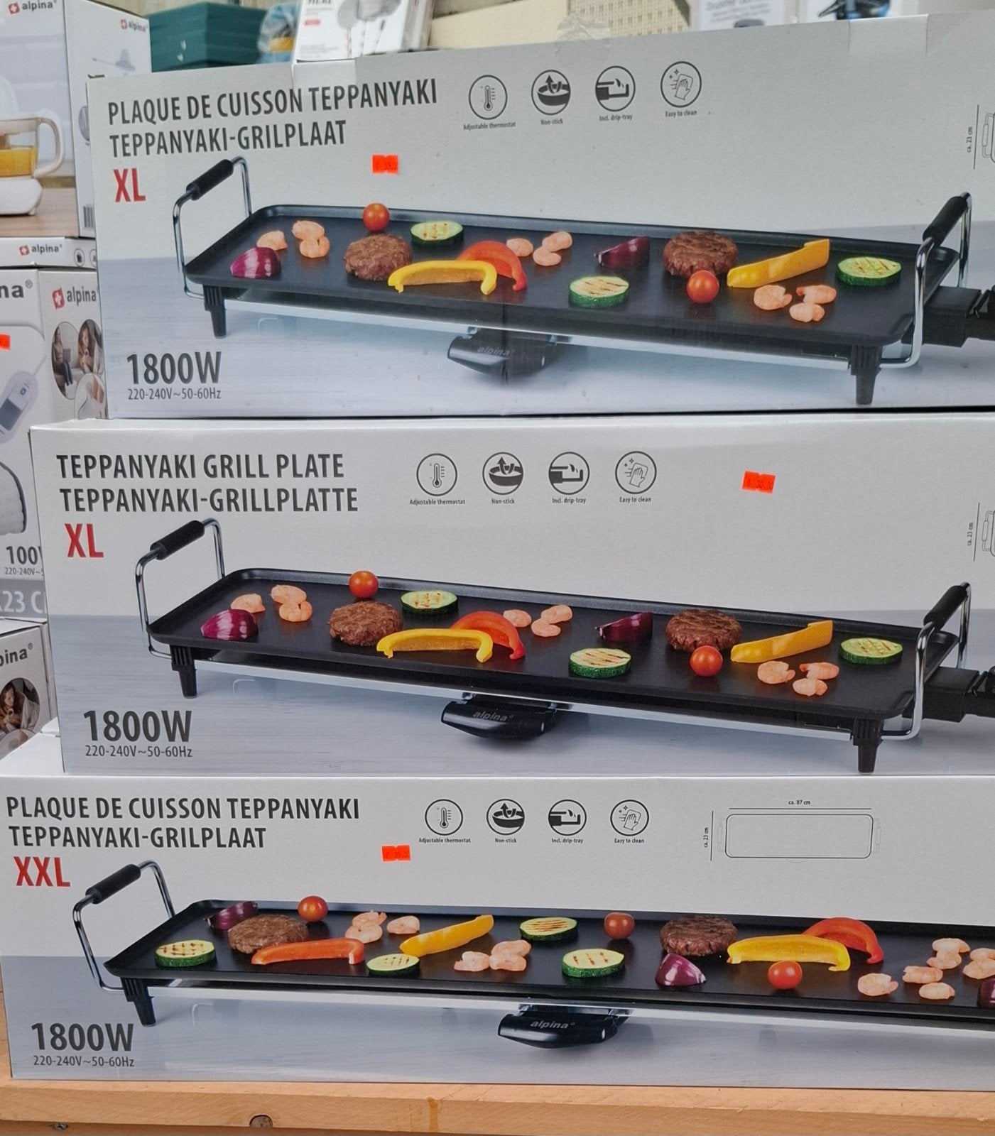 verschillende bakplaten  nieuw, Ophalen, 4 t/m 7 personen