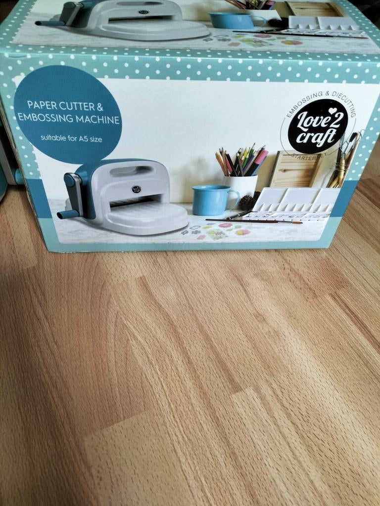 Love2Craft Papier Snij- & Embossingmachine A5, Ophalen