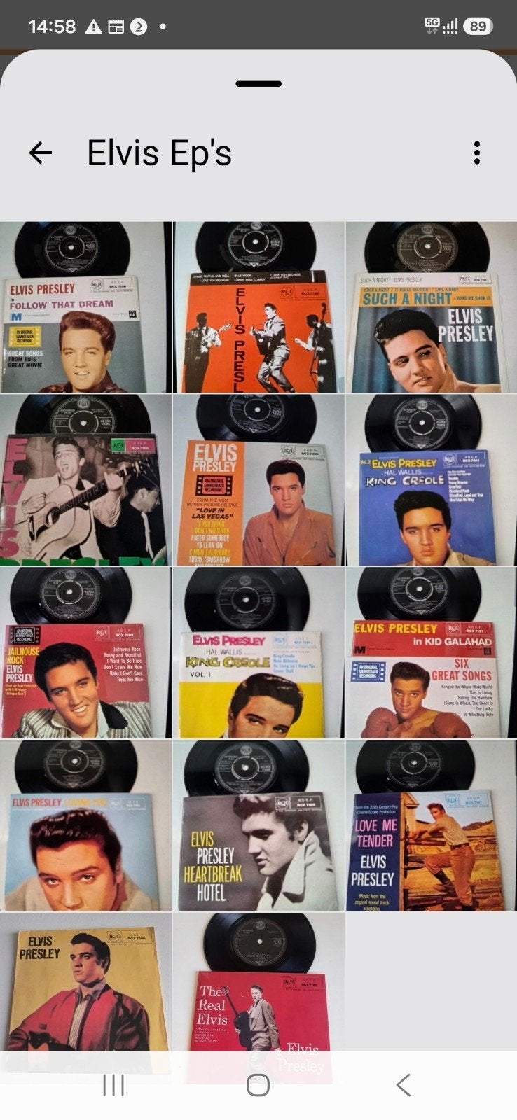 Elvis Presley EP's - Diverse collectie vinyl singles, Gebruikt, 7 inch, Ophalen of Verzenden, Pop