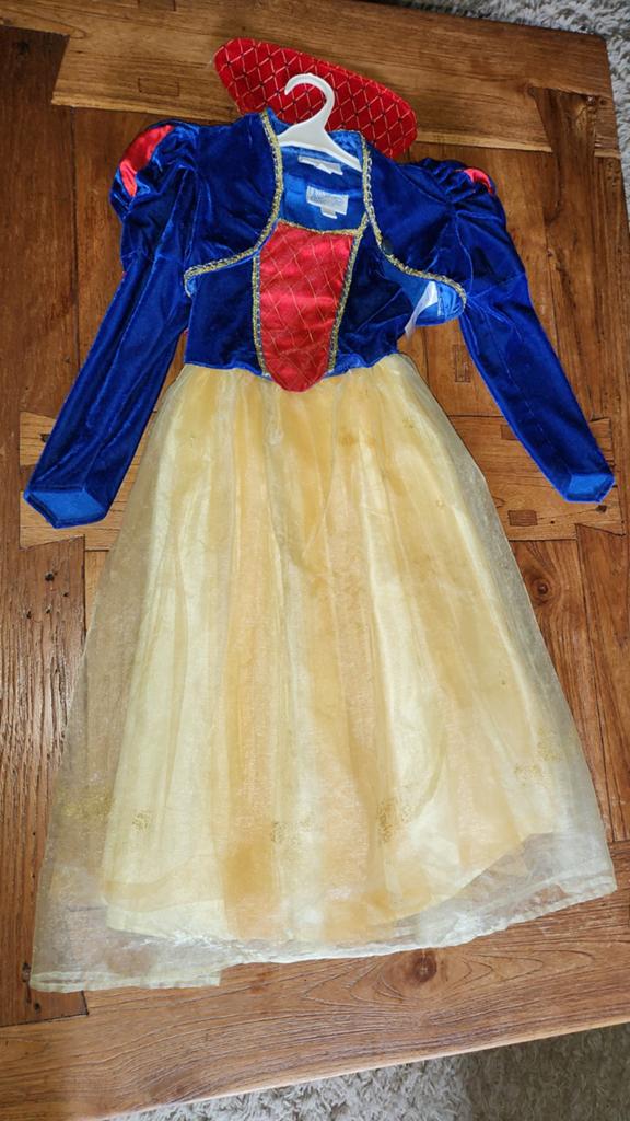 Origineel Disney Parijs Sneeuwitje outfit maat 6 (116), Ophalen of Verzenden, Zo goed als nieuw, Kleding of Textiel