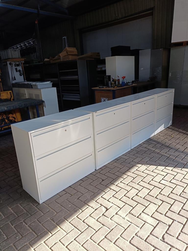 IN DE AANBIEDING !Metalen werkbank gereedschapladen kasten, Gebruikt, R, H, Minder dan 100 cm
