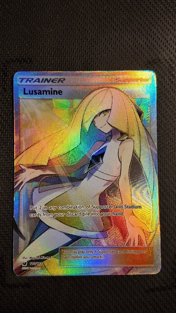 Lusamine 110 Crimson Invasion | Pokemon kaart, Ophalen, Zo goed als nieuw, Losse kaart, Foil