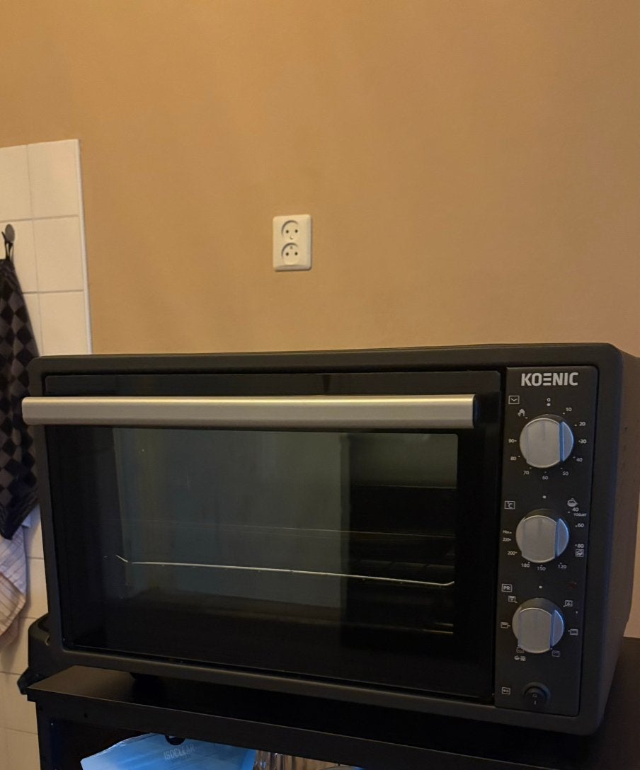 Koenic oven (optioneel met gratis stellingkastje), Witgoed en Apparatuur, Ovens, Ophalen, Minder dan 45 cm, Gebruikt, Overige merken