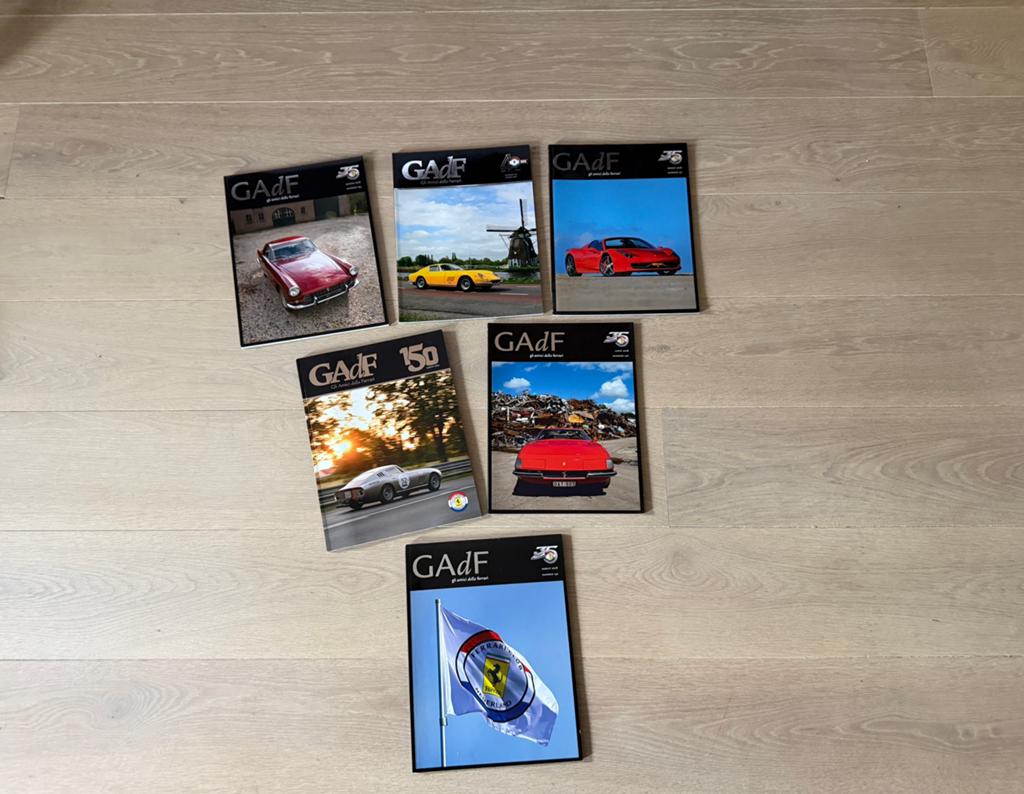 6x GADF / Ferrari Club Nederland special editions, Ophalen, Zo goed als nieuw, Ferrari