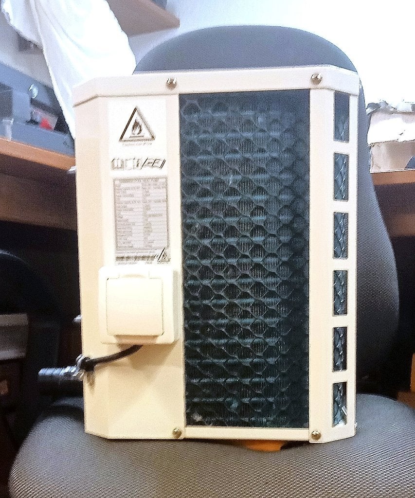 TE KOOP: Zwembad compacte warmte pomp, fabr.AQS, type 2, Ophalen, Zo goed als nieuw, Overige typen