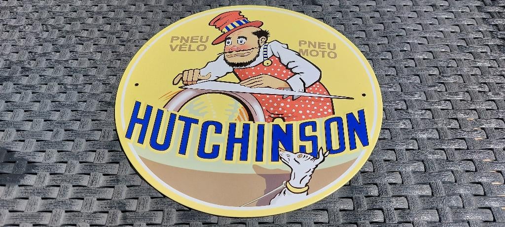 Reclamebord Hutchinson, Ophalen of Verzenden, Nieuw, Auto's