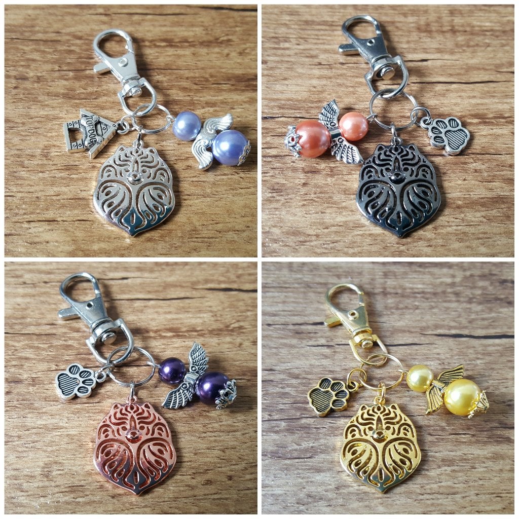 (Sleutel/Tas) Hanger Pomeriaan met lucky angel engeltje, Verzenden, Nieuw, Hanger