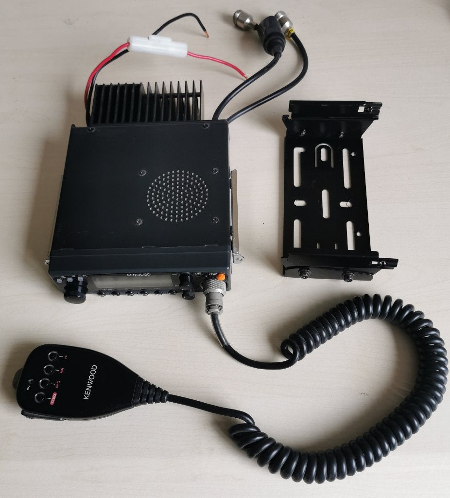 Kenwood  TM-702E -  dual-band transceiver, Ophalen of Verzenden, Zo goed als nieuw, Zender en Ontvanger