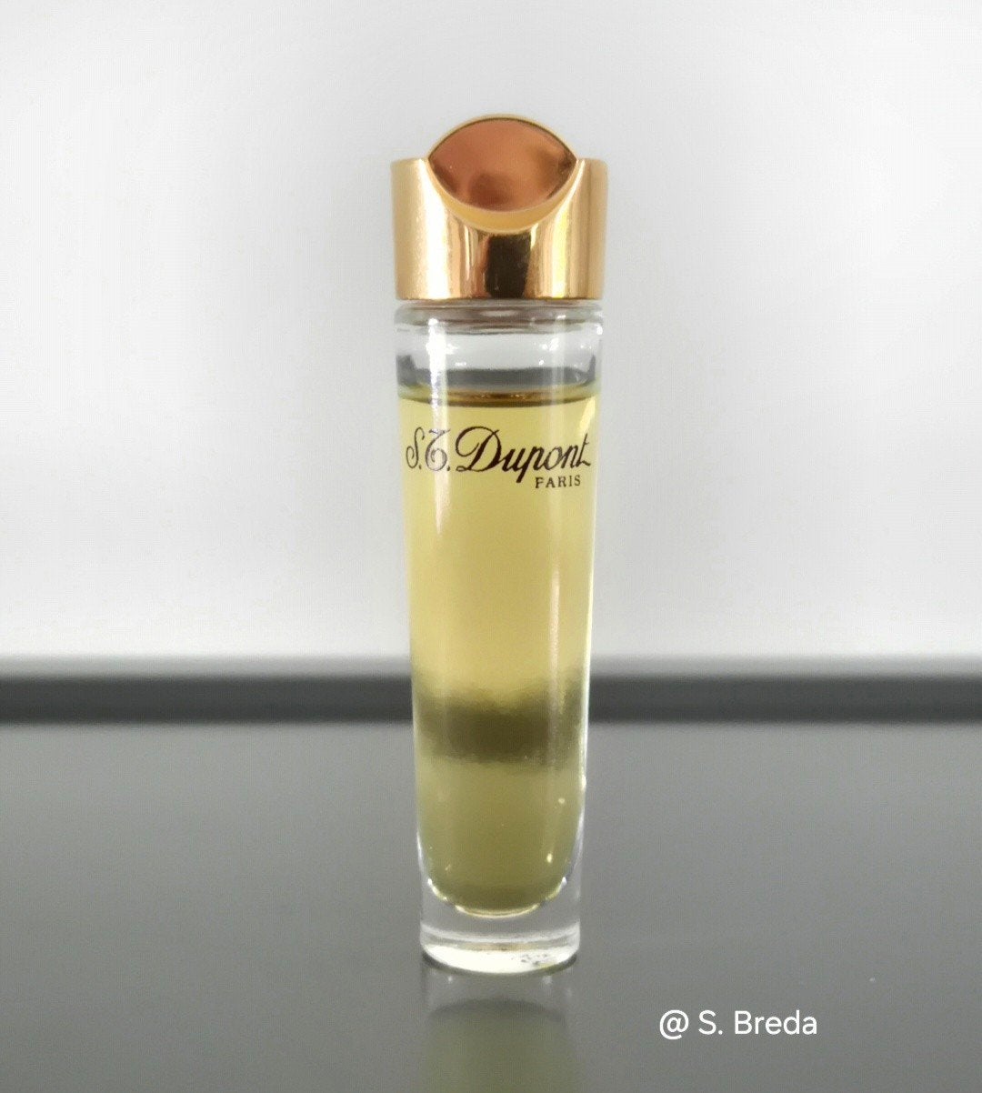 S.T. Dupont pour Femme miniatuur 5 ml, Ophalen of Verzenden, Zo goed als nieuw, Miniatuur, Gevuld