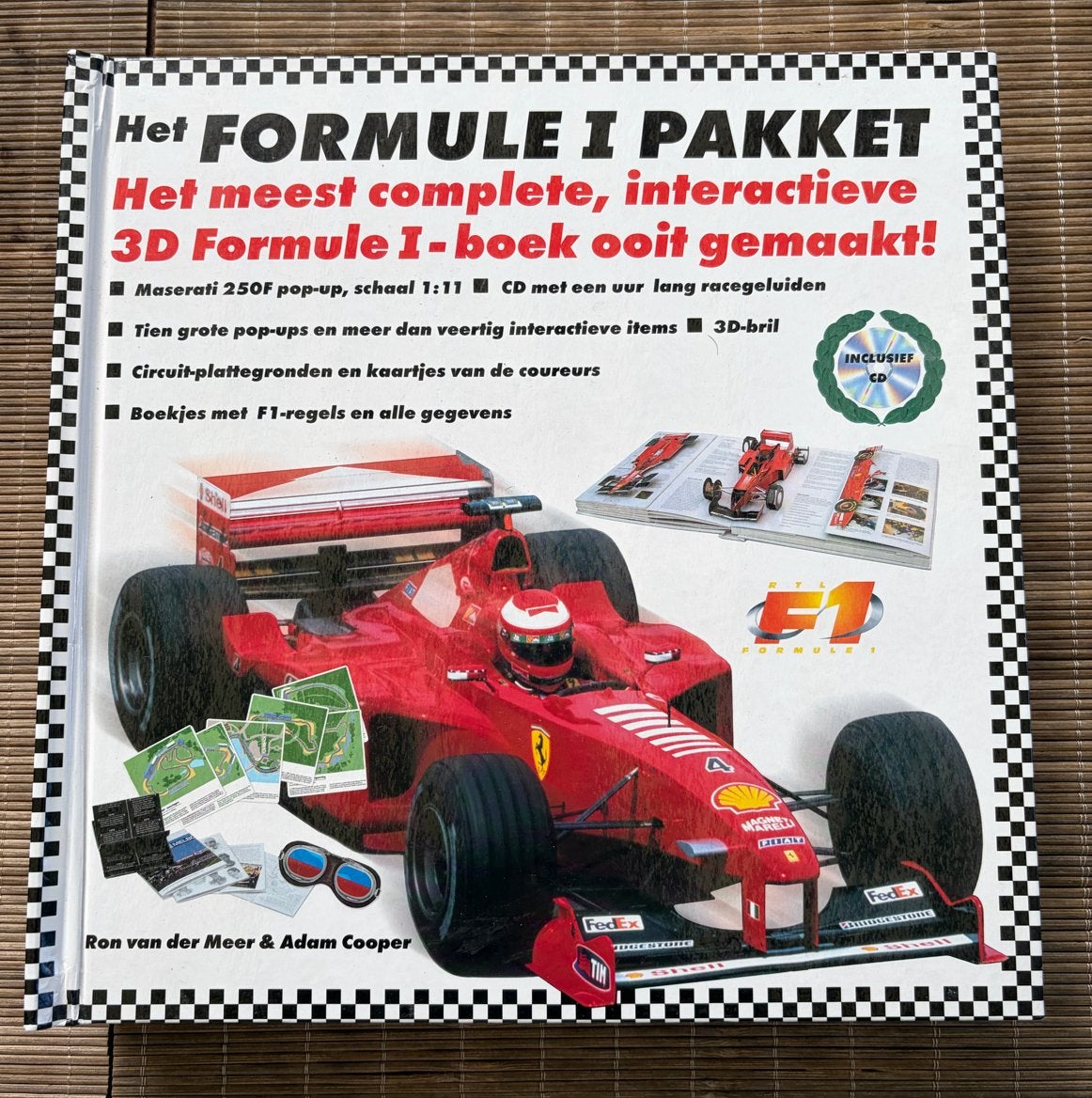 Het Formule 1 Pakket: Interactief 3D-boek met pop-ups, Ophalen, Zo goed als nieuw, Ferrari