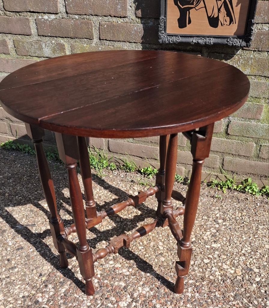 Drop leaf table. Ca 1950., Ophalen