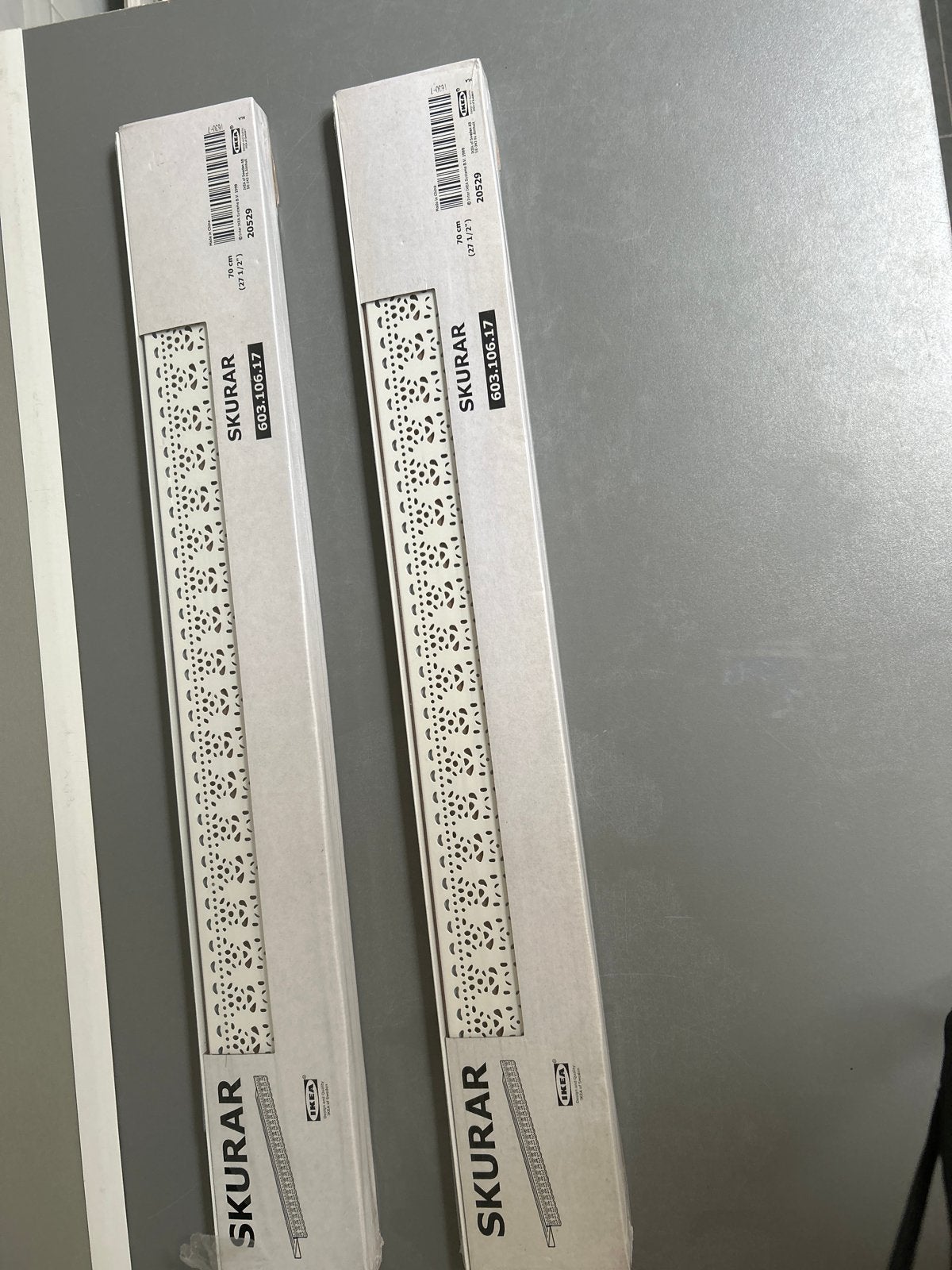 IKEA SKURAR fotolijstjes rand voor op de muur., Ophalen of Verzenden, Nieuw, Wit