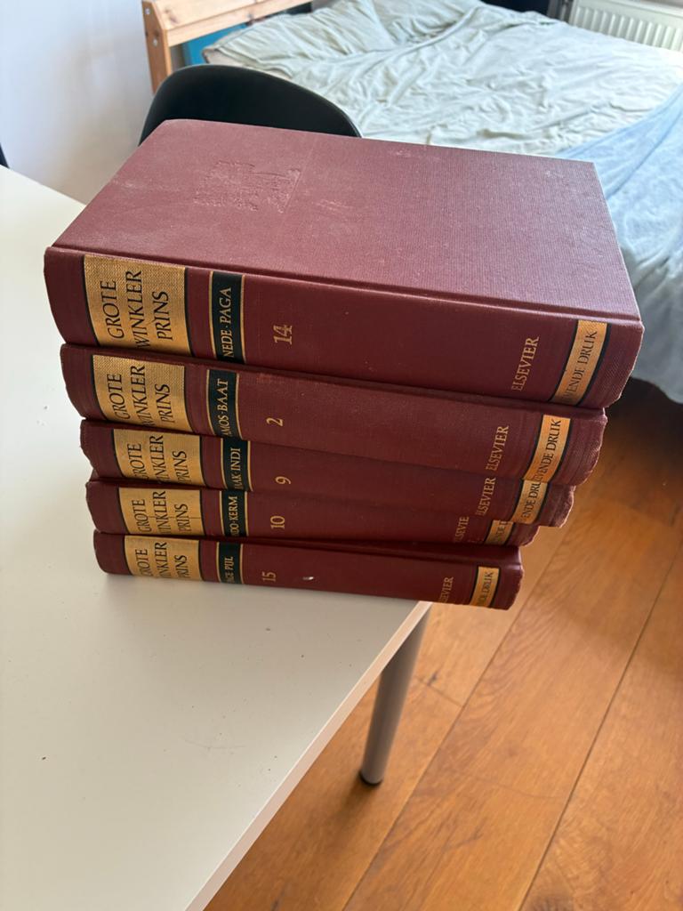 Grote Winkler Prins Encyclopedie - volledige set, 20 boeken, Boeken, Encyclopedieën, Ophalen of Verzenden, Gelezen, Algemeen, Los deel