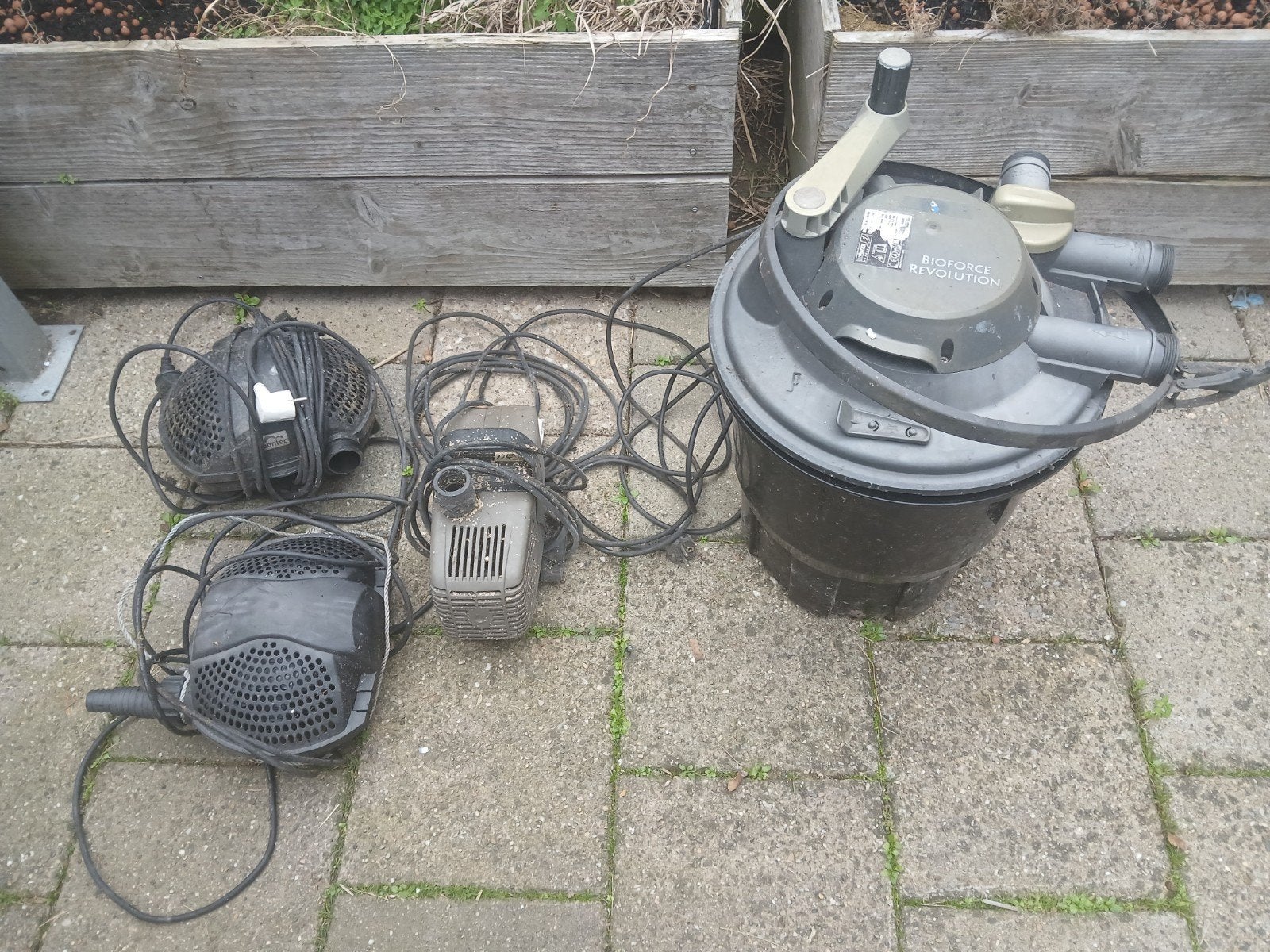Vijverpomp en filterinstallatie, Tuin en Terras, Ophalen of Verzenden, Gebruikt