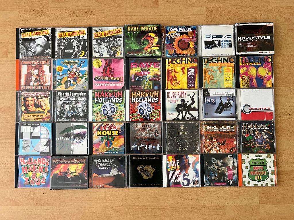 Hardcore Hardstyle Techno Cd's voor € 4,- p/s Thunderdome, Ophalen of Verzenden, Zo goed als nieuw, Dance Populair