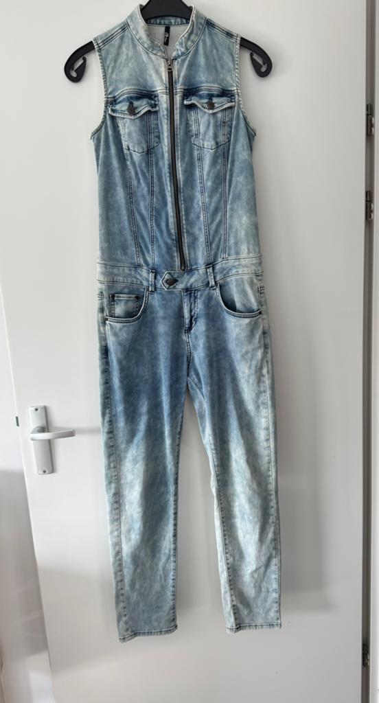 Spijkerpak LTB maat M, Ophalen of Verzenden, Zo goed als nieuw, Maat 38/40 (M), Blauw