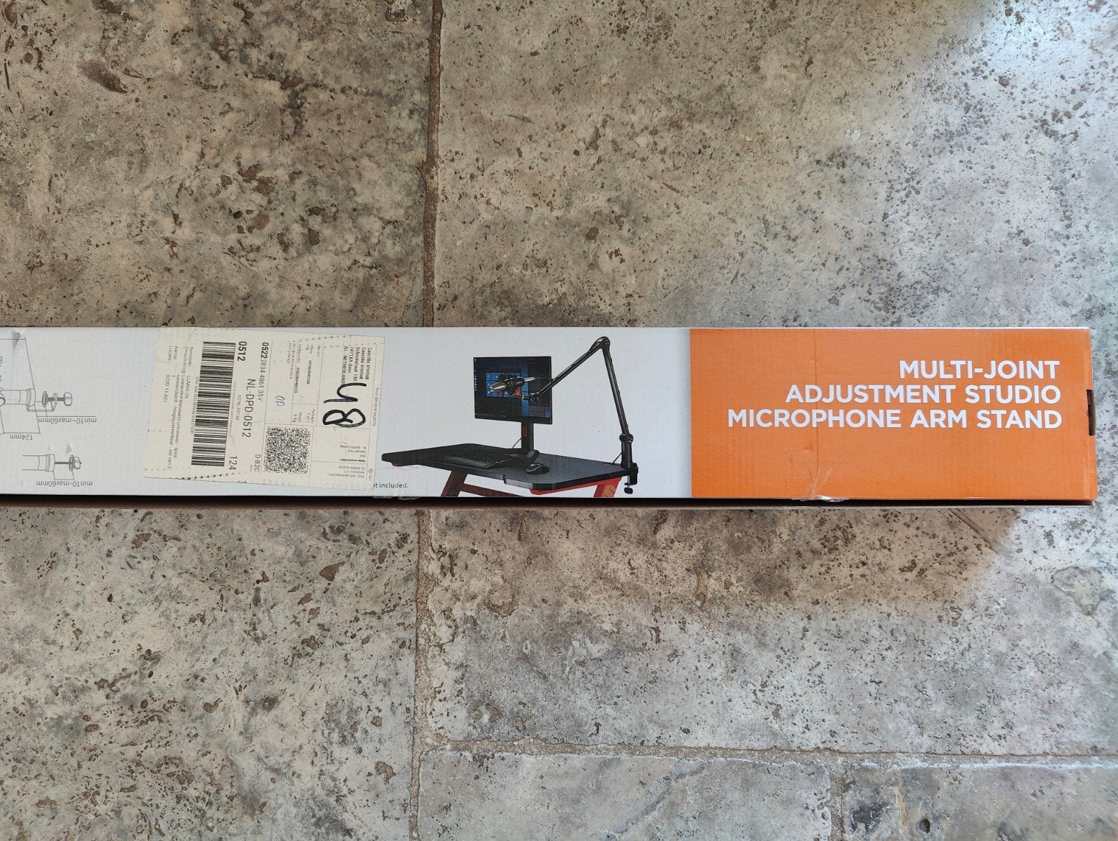 multi joint adjustment studio microphone arm stand, Ophalen of Verzenden, Nieuw