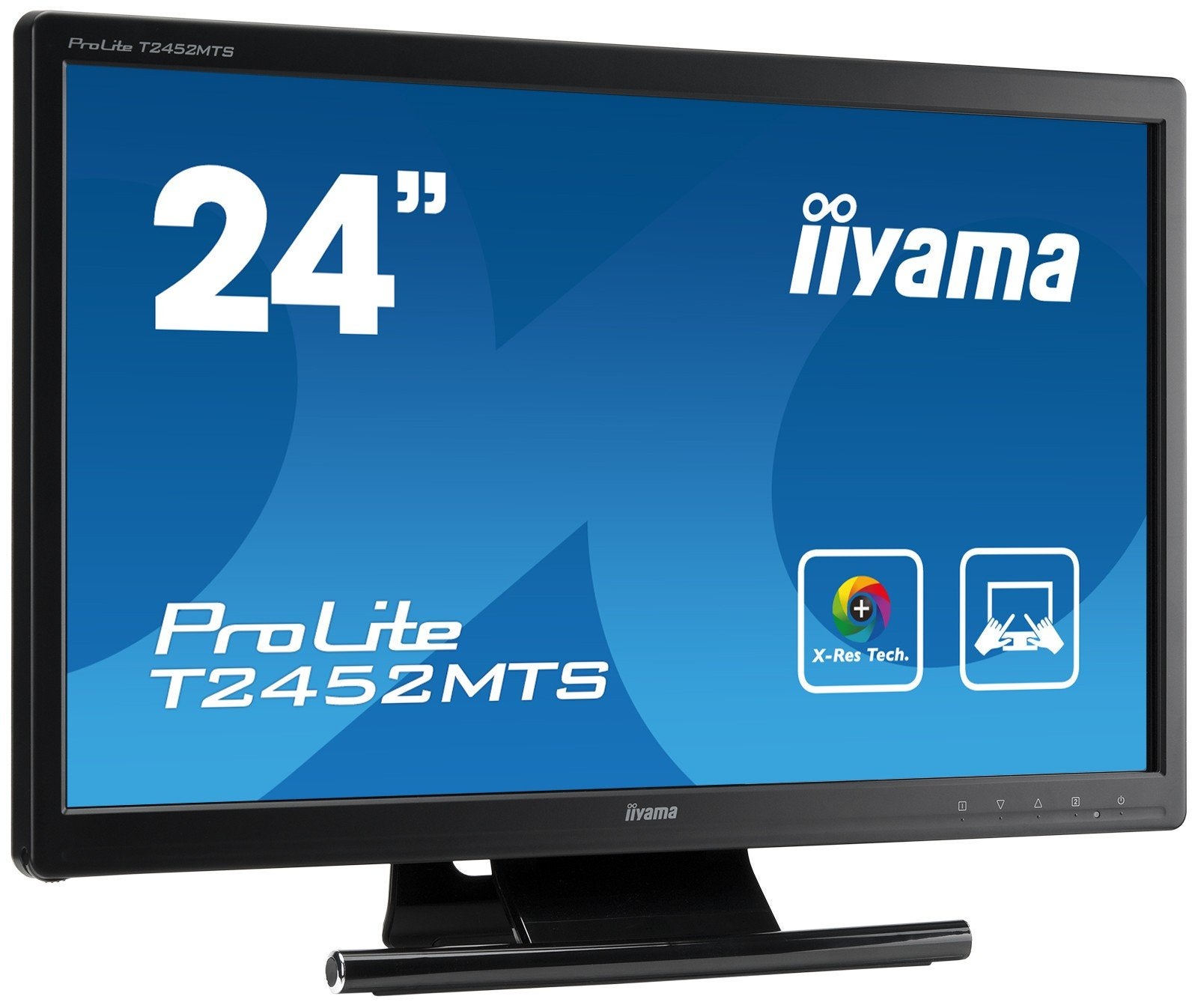 iiyama ProLite T2452MTS – 24 inch Full HD Touchscreen Monito, Computers en Software, Monitoren, HDMI, Iiyama ProLite, 3 tot 5 ms