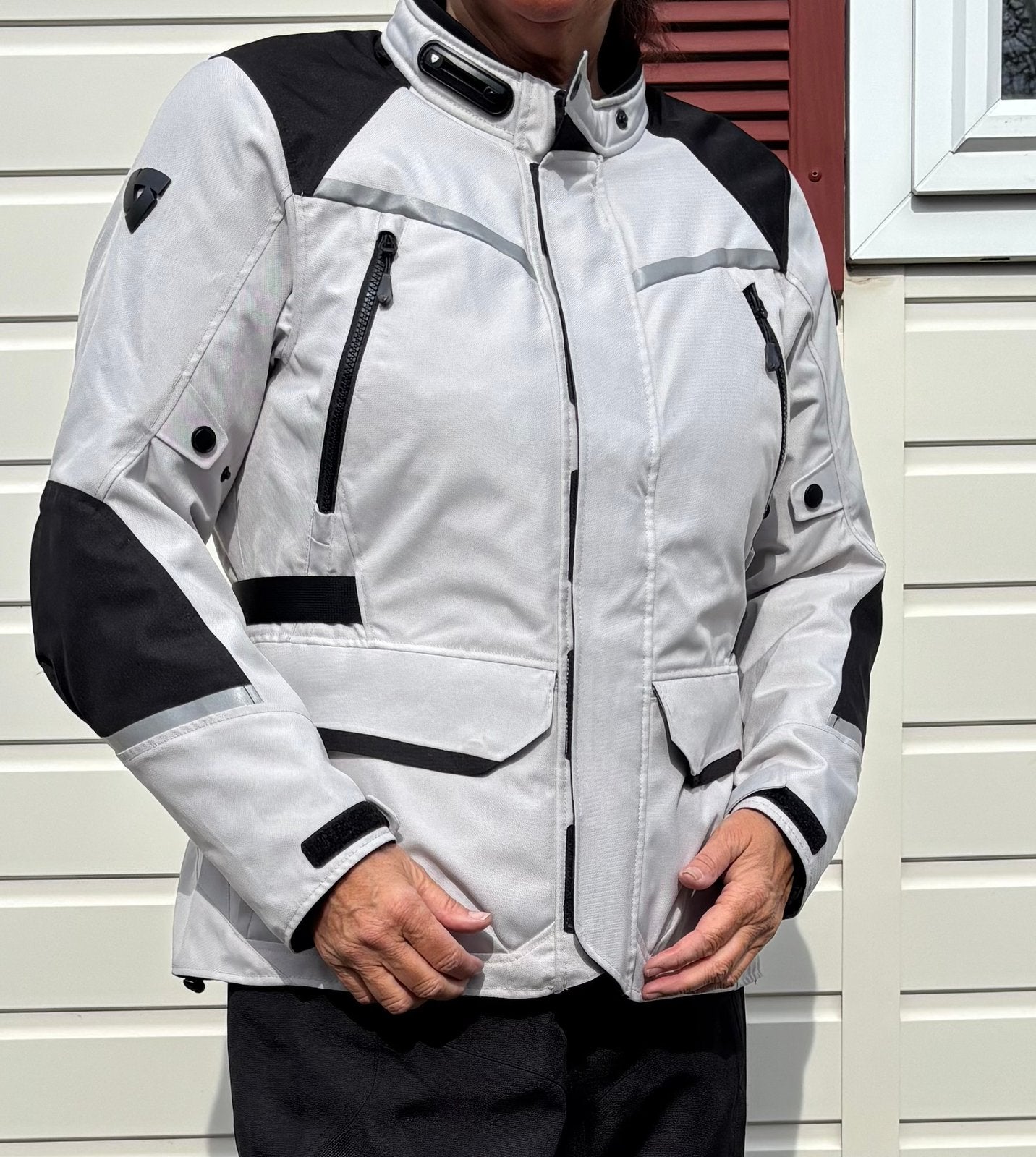 REV'IT motorjas dames, Motoren, Kleding | Motorkleding, Ophalen, Tweedehands, Dames, Jas | textiel