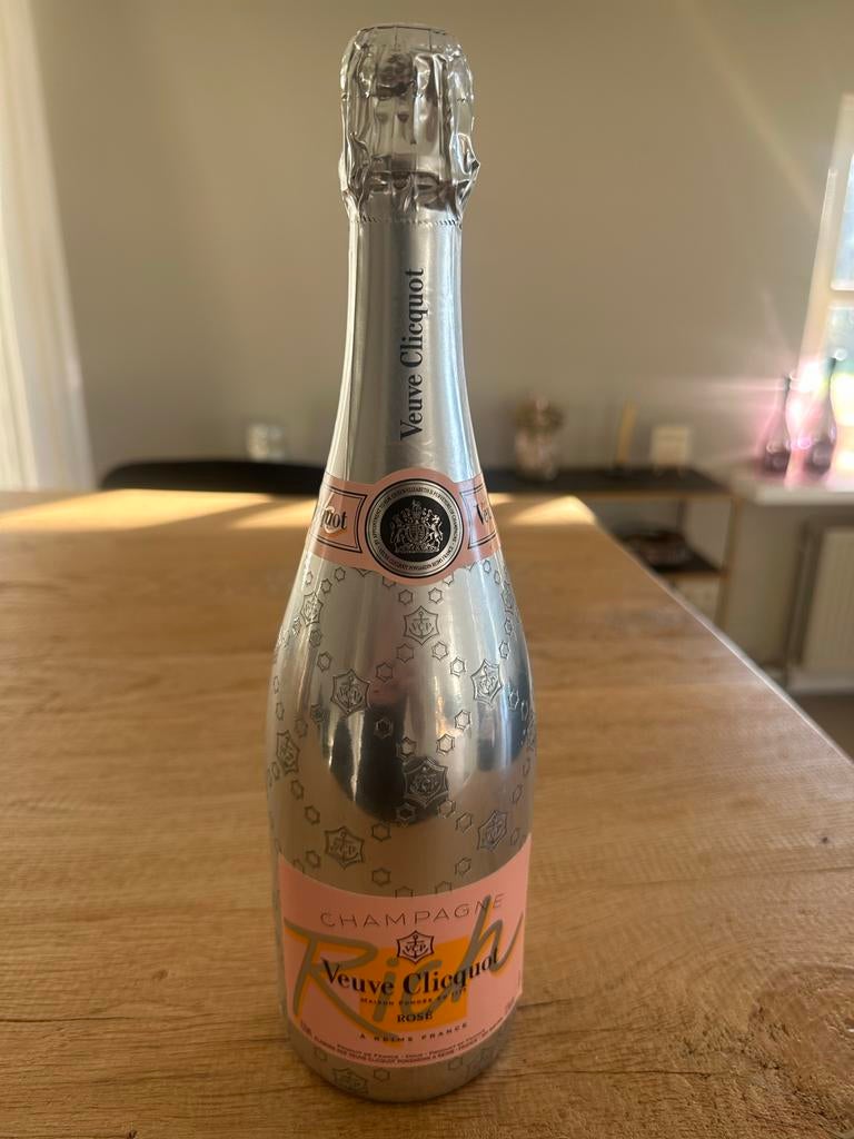 Veuve Clicquot Rich Rosé dummy fles, Ophalen of Verzenden, Gebruikt, Frankrijk, Champagne