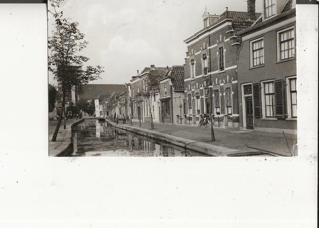 Maasland s Herenstraat 25-10-1955 Wiest, Ophalen of Verzenden, 1940 tot 1960, Gelopen, Zuid-Holland