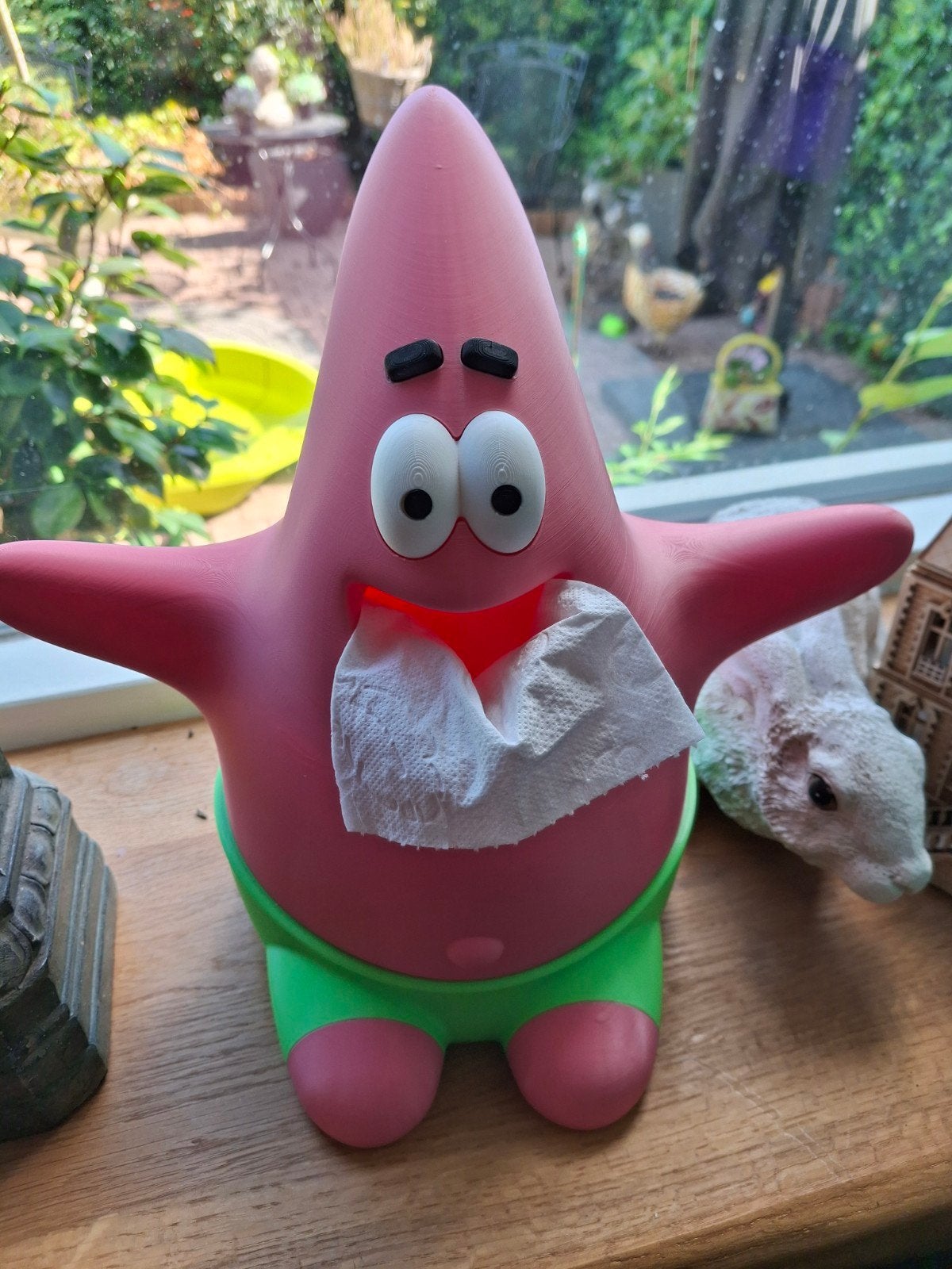 Patrick Ster Toiletrolhouder - Spongebob, Meerkleurig, Overige stijlen, Nieuw, Kunststof