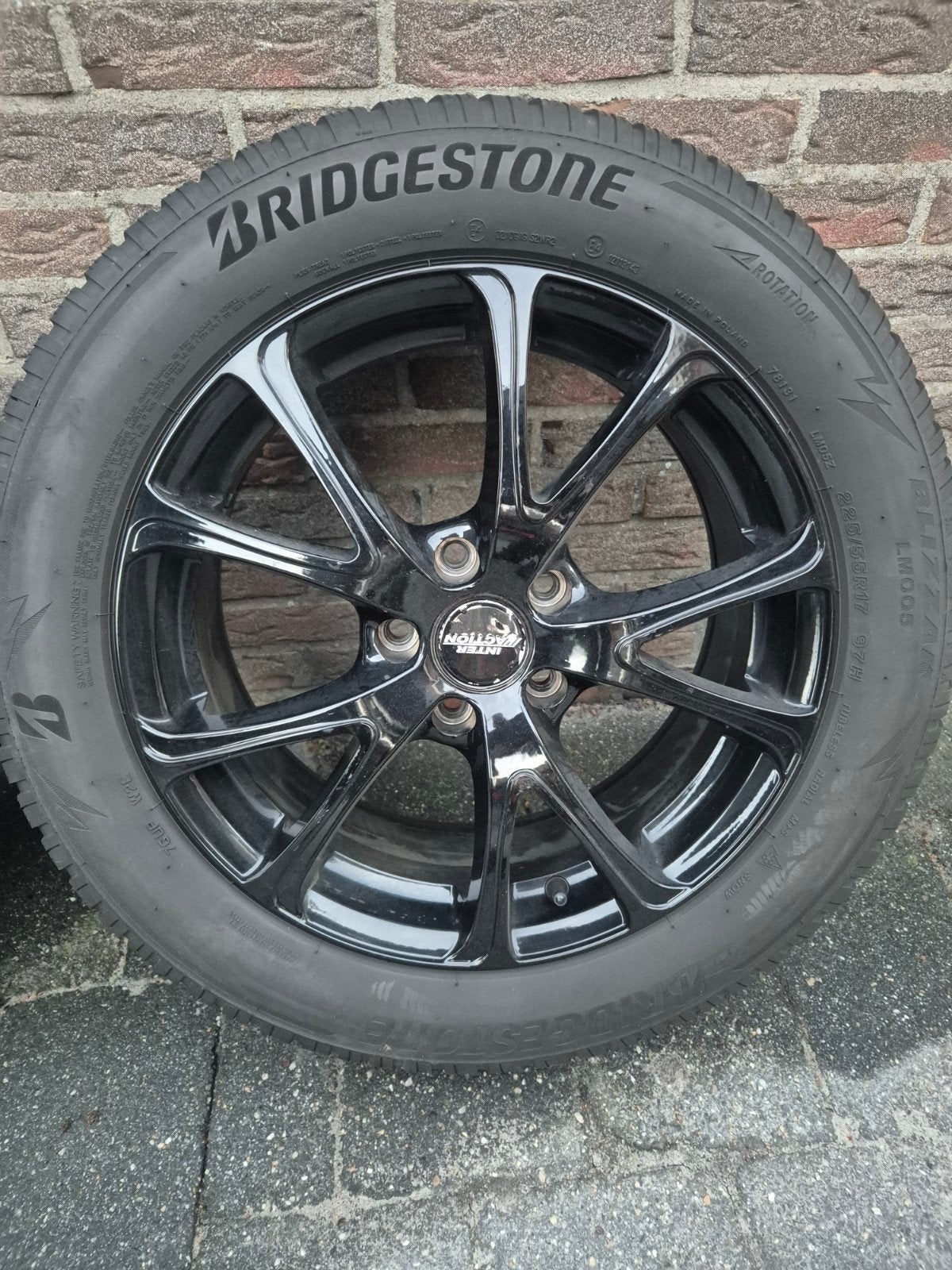 Winterbanden op prachtige velgen!, Ophalen, Gebruikt, Banden en Velgen, 17 inch