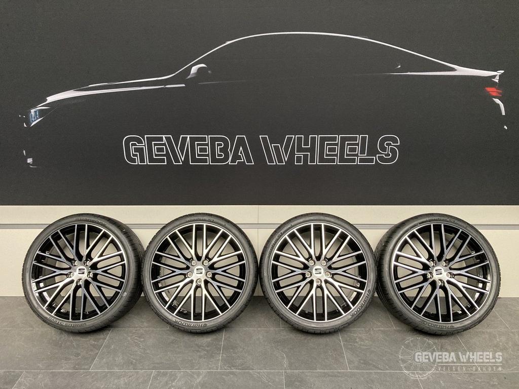 19” originele Seat Leon ST Cupra velgen + banden 5x112 5F0, 19 inch, Gebruikt, -, -