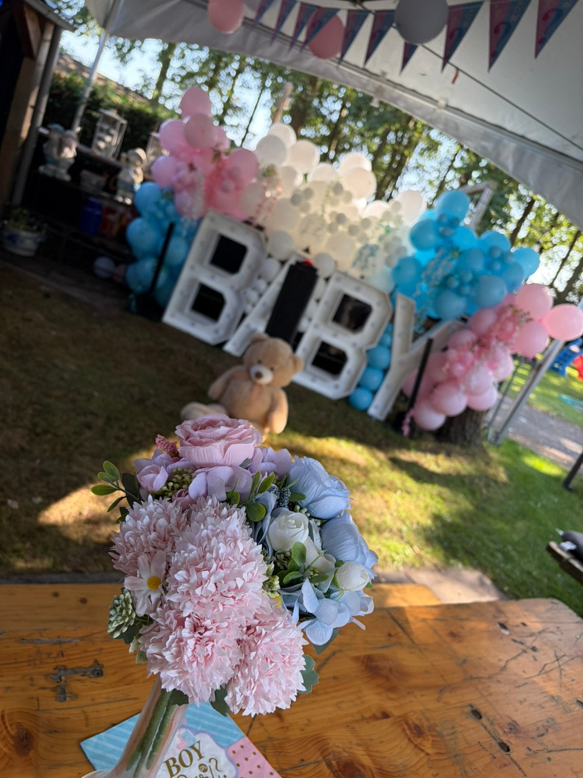 Gender reveal, Eén persoon