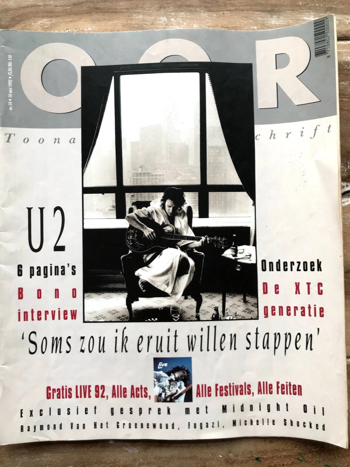 OOR Magazine 1992 MIDNIGHT OIL Spiritualized LIVE Des’ree, Ophalen of Verzenden, Zo goed als nieuw, Muziek, Film of Tv