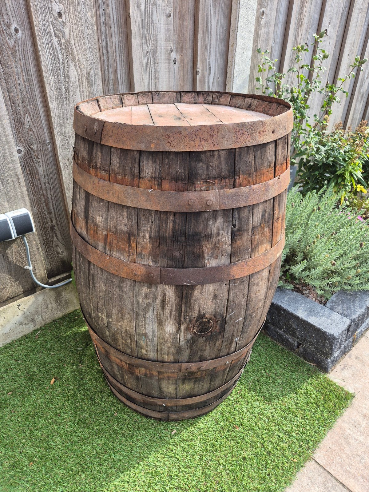 Authentiek whisky/wijn vat, Ophalen