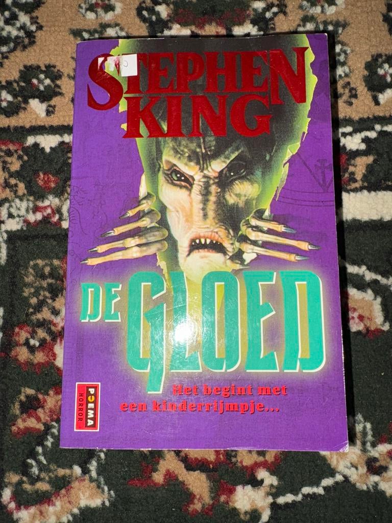 Stephen King - De Gloed (Poema Horror), Ophalen of Verzenden, Zo goed als nieuw