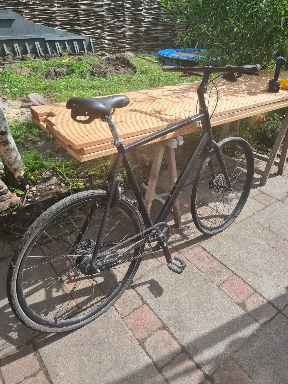 Cube Hyde race hybrid alfinenaaf 8 versn., Fietsen en Brommers, Minder dan 10 versnellingen, Gebruikt, 61 tot 65 cm, Ophalen