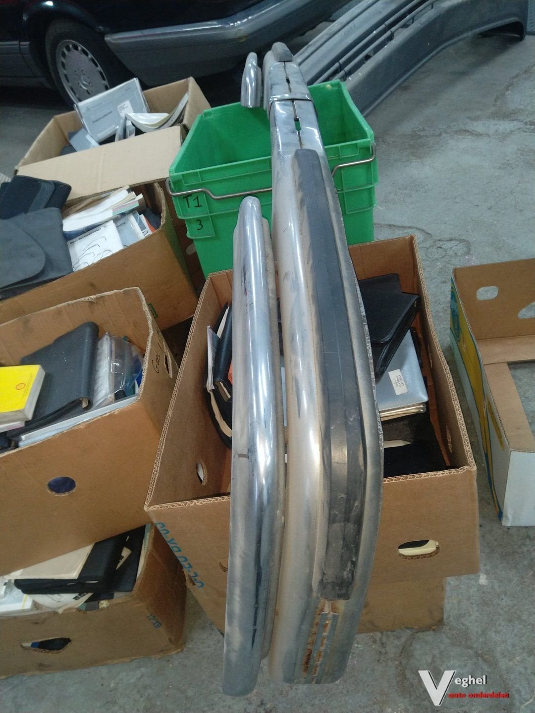 Mercedes w108 voor bumper, Ophalen, Gebruikt, -, Voor