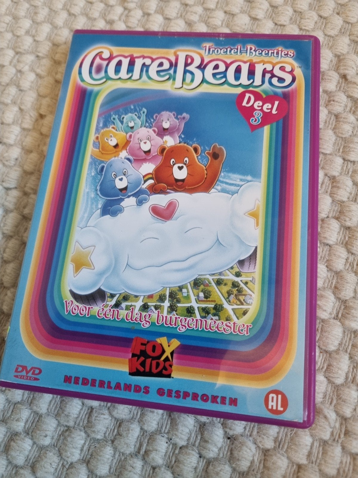 Care Bears Troetelbeertjes Deel 3 DVD - Nederlands Gesproken, Cd's en Dvd's, Gebruikt, Alle leeftijden, Familie, Film