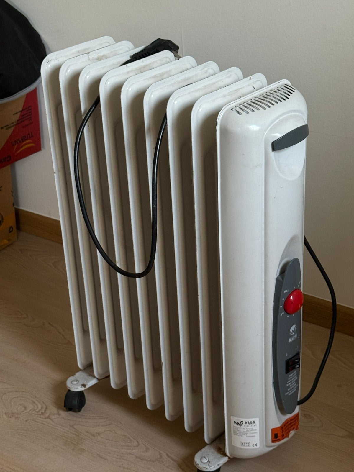 Elektrische olieradiator - Compact en efficiënt, Ophalen, Gebruikt, Radiator, Minder dan 60 cm