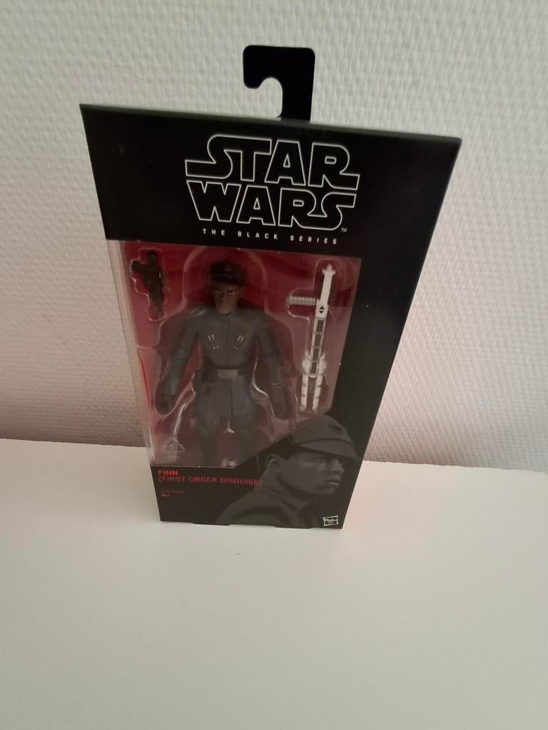 Star Wars The Black Series - Finn First Order Disguise #51, Verzamelen, Star Wars, Ophalen of Verzenden, Actiefiguurtje