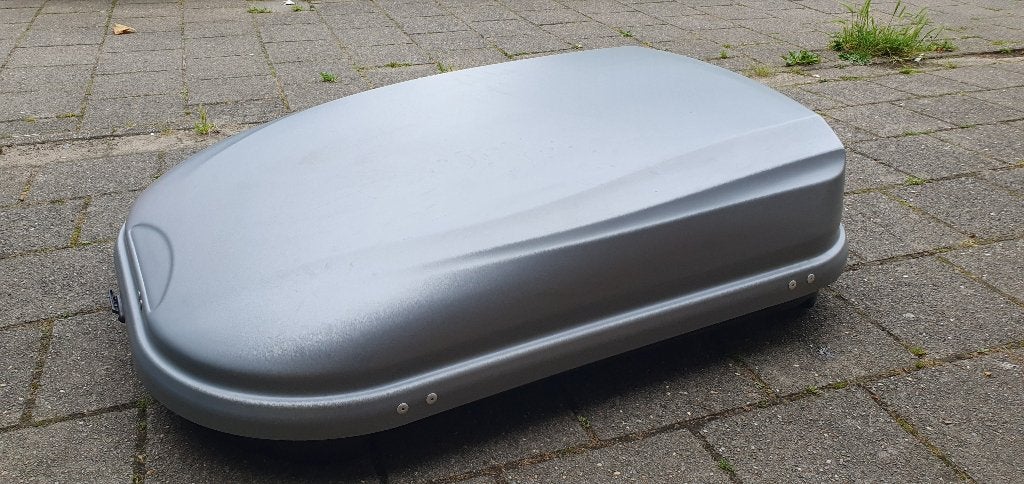 Dakkoffer 320L Compact & TÜV/GS - Past Hatchback/Station/SUV, Auto diversen, Dakkoffers, Ophalen, Zo goed als nieuw