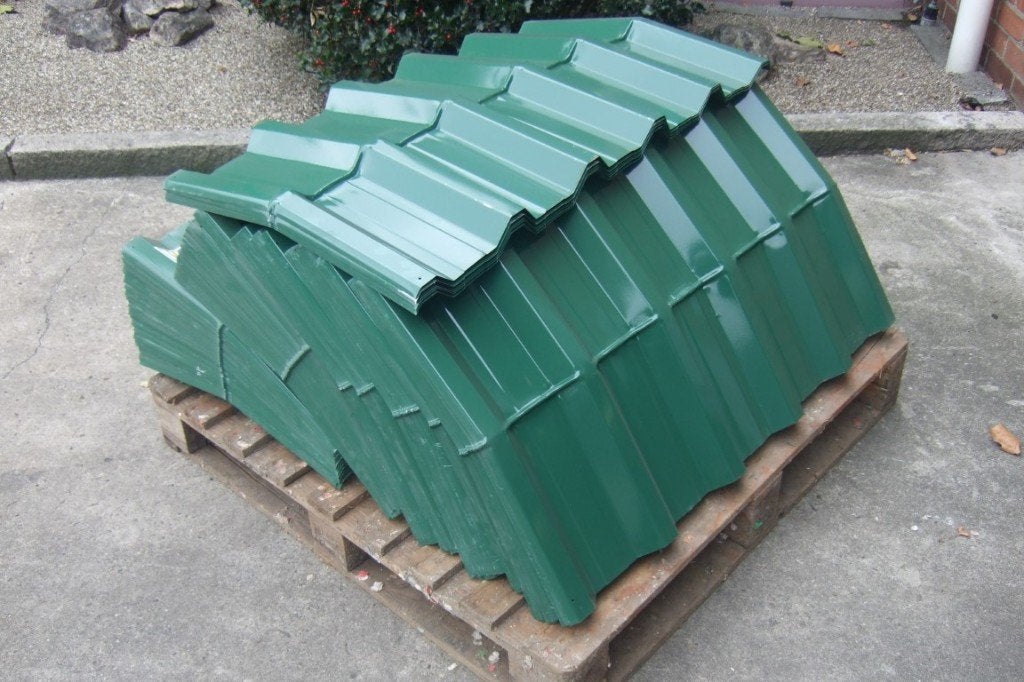 damwand nokplaten, Doe-het-zelf en Verbouw, Dakpannen en Dakbedekking, Overige kleuren, Nieuw, 15 m² of meer, Metaal