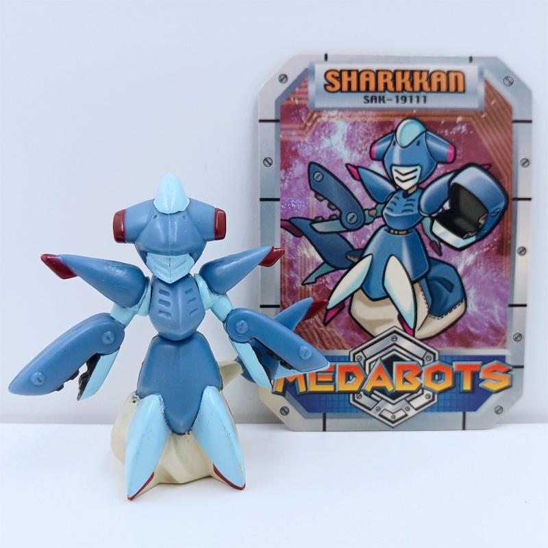 Medabots Sharkkan Hasbro 2001 Toy Figure, Ophalen of Verzenden, Zo goed als nieuw